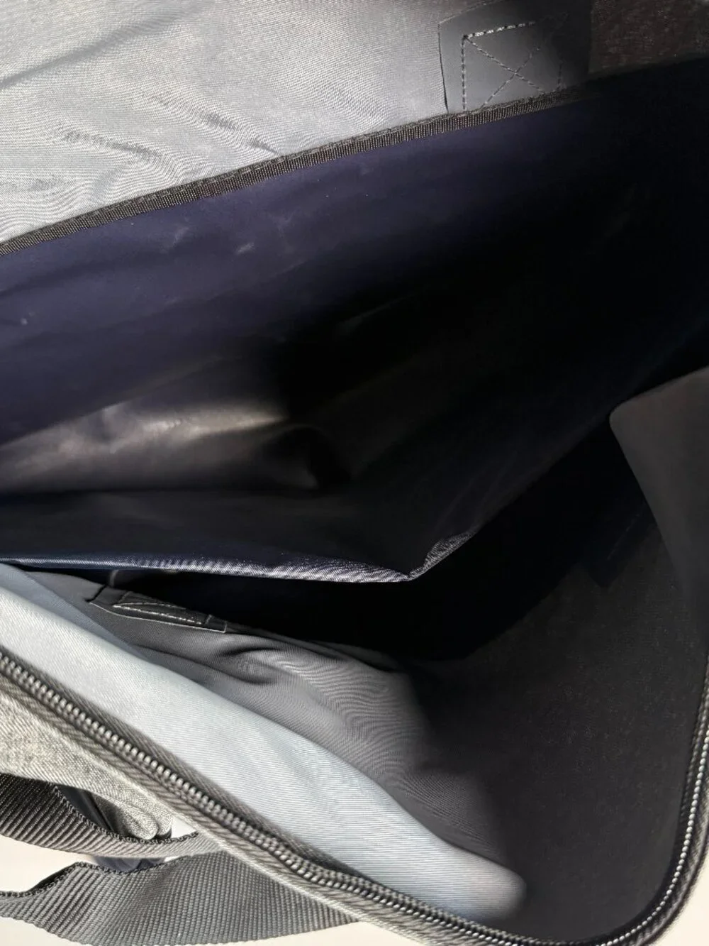 Penguin Weekend Duffle Bag Two Toned -Navy & Gray NWT